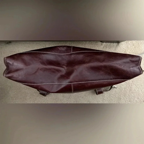 TOSCANI | leather handbag. 100% genuine Italian leather - Picture 12 of 16